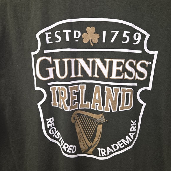 Lansdowne Small Guinness shirt, new without tags US size smallFast shipping! - Picture 2 of 3